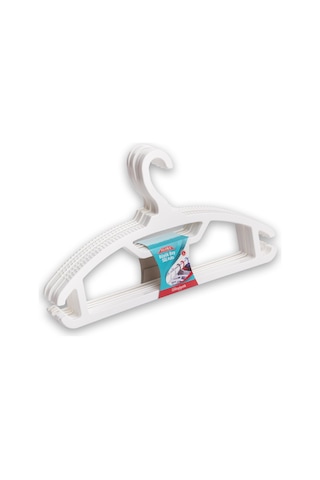 FLORA BÜYÜK BOY STİL ELBİSE ASKISI 6'LI F168 Mavi