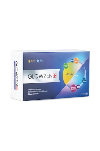 Glowzen+ Magnezyum Complex 60 Kapsül