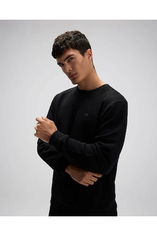 Ellesse Siyah Erkek Sweatshirt Em282-1 Siyah