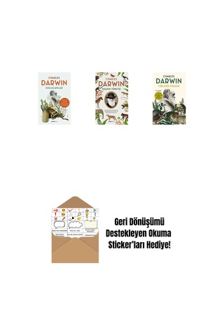 Solucanlar + İnsanın Türeyişi + Türlerin Kökeni + Okuma Sticker'ları
