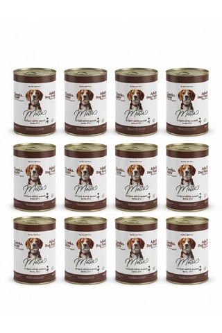 Motto Dana Etli Yetişkin Köpek Konserve Maması 400 Gr