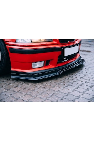 Bmw E36 Gtr Ön Lip Parlak Siyah Plastik Ön Ek Karlık Karlık+bodykit+ek