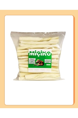 Miçiko 50li Sütlü Burgu Ödül Çubuğu Ve Çiğneme Kemiği