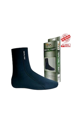 Termal Mest Çorap- Mes Abdest Çorabı Siyah