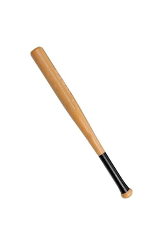 Chermik Sağlam Dayanıklı Kaliteli Ahşap Beyzbol Sopası 55 Cm 1410 Kahverengi