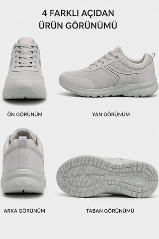 Walkmax Pro Buz Gri Kadın Ultra Hafif Ekstra Rahat Ortopedik ... Buz - Gri