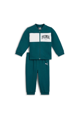 Mınıcats Puma Squad Jogger Bebek Eşofman Takımı 683332 22 Yeşil