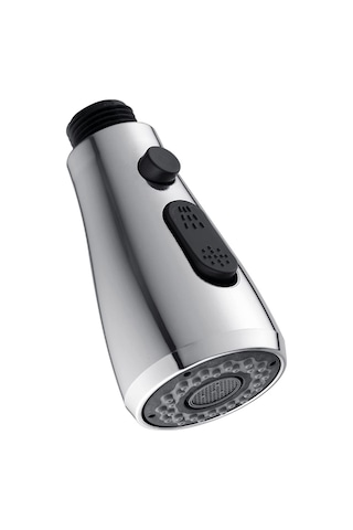 Inchant 3 Fonksiyonlu Mutfak Musluğu Püskürtme Başlığı Pull Out Gümüş