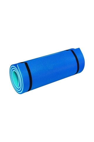Elit Spor Yoga Plates Matı Mavi 1.80 Cm Boy 60 Cm En X 1 Cm Kalınlık Gri Mavi