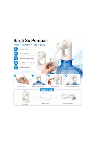 Sunup Sn-38885 Dc 5v Damacana Su Pompası Diğer