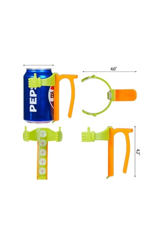 Sunup Sn-29912 Kaymaz Saplı El Tasarım Kutu İçecek Tutucu Diğer