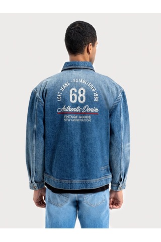 LOFT Regular Fit Erkek Ceket Lf2036214 Q1.v1 Denim