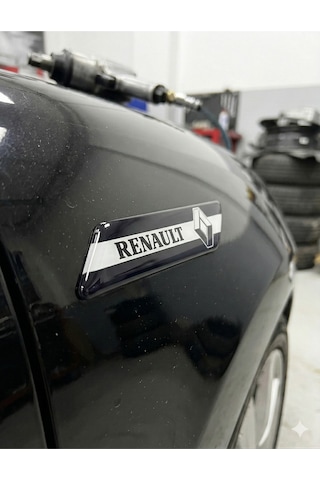 Damla Sticker Renault Dizayn Tasarım Çamurluk Logosu - Çamurluk Logosu Renault