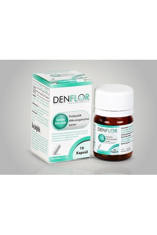 Denflor Probiyotik 10 Kapsül - 10'lu Paket