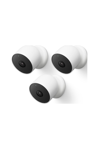 Google Nest Cam Dış Mekan Veya İç Mekan/pil - 2. Nesil 3'lü Paket -123845