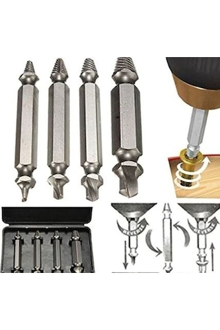 Speed Out Hasarlı Vida Çıkarıcı Sökücü Yalama Vida Ucu Çıkartma