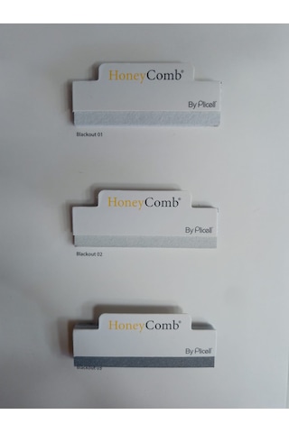 As Perde Blackout Karartma HoneyComb Plicell  Perde