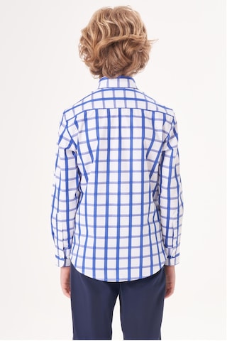 Bisse Regular Fit Yaka Düğmeli Lacivert Erkek Çocuk Gömlek Gm23y231169 D39 Lacivert