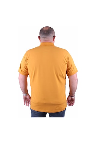 Moc Grande Mocgrande Erkek Büyük Beden Polo Tişört Eagle Face 23400 Hardal-Hardal Çok Renkli