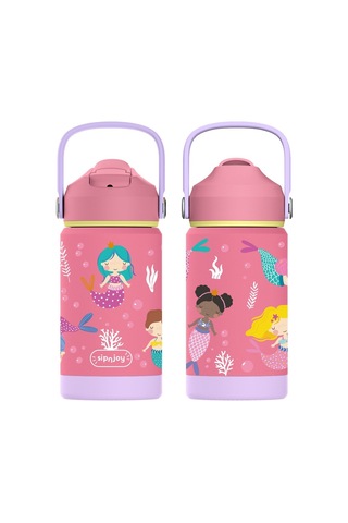 Sipnjoy - Flipsip Çocuk Su Termosu 360 Ml - Mermaid Dream