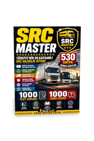 Src Master Türkiye'nin En Kapsamlı Src Hazırlık Kitabı