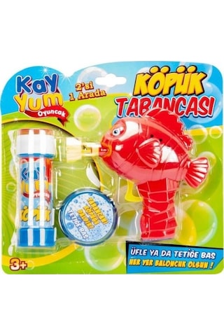 Kayyum Oyuncak Kayyum Balık Figürlü Köpük Tabanca Kırmızı 741-8B