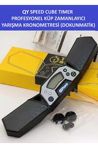 Qy Zeka Küpü Zamanlayıcı - Speed Cube Timer - Sabır Küpü Kronometresi - Wca Uyumlu
