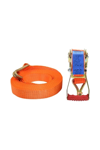 Spanzet Cırcırlı Yük Gerdirme Kiti / Turuncu 2" 10 Mt 2.5 - 5 Ton Rd80