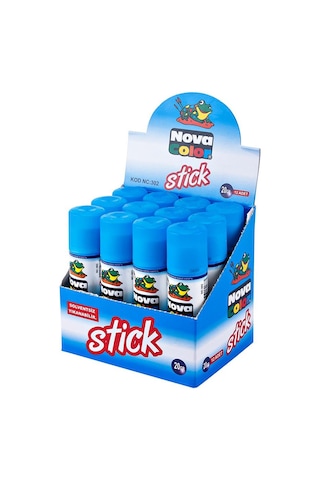 Stick Yapıştırıcı Nova Color Katı Yapıştırıcı 20 gr 1 Adet NC 302