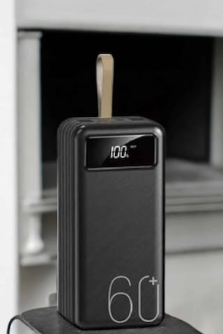 Powerbank 60.000 Mah 4 Portlu Uzun Şarj Süreli Dijital Göstergeli