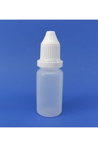 10 Adet - 15 Ml Boş Plastik Likit Şişe Mürekkep-Kolonya Şişesi