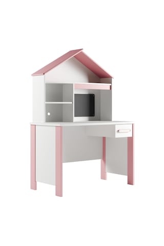 Meltem Kids Cozy Pembe Çocuk Odası Çalışma Masası Pembe