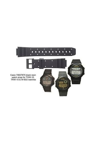 Casio 279 Tgw-10 Trw-10 W-60U Plastik Saat Kordonu Fezalüx Marka