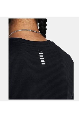Under Armour Ua Launch Shortsleeve Kadın T-shirt-30112 Siyah