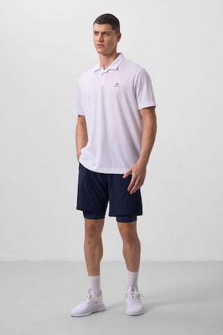 Tommy Life İndigo Polyester İnce Yumuşak Standart Fit Erkek Taytlı Şort - 81287 Indigo
