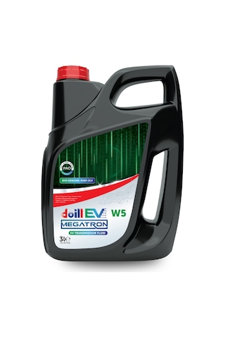 Doill Megatron Ev W5 Byd Elektrikli Araçlar İçin Tam Sentetik Pao Şanzıman Yağı 3 L