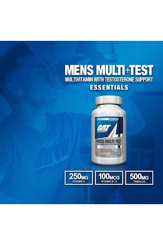 Gat Sport Erkekler İçin Multivitamin + Testo Booster 60 Tablet