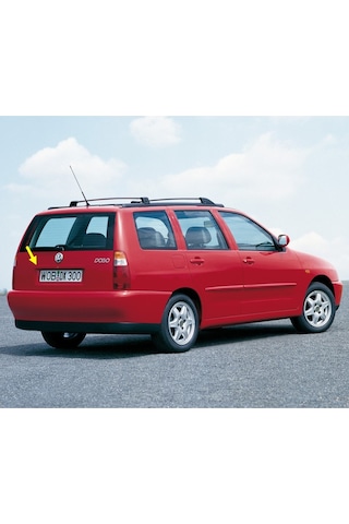 Vw Polo Classic Variant 96-2002 Bagaj Plaka Lamba Çıta 6K5827577 545403282