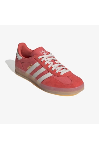 adidas Gazelle Indoor Erkek Kırmızı Spor Ayakkabı Jq8389 Kırmızı