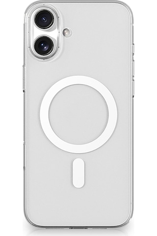Apple iPhone 16 Uyumlu Kılıf M-safe Şarj Özellikli Youngkit Ice Serisi Kapak Şeffaf