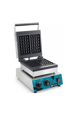 Tekli Kare Waffle Makinesi - Profesyonel Waffle Makinesi 1750w