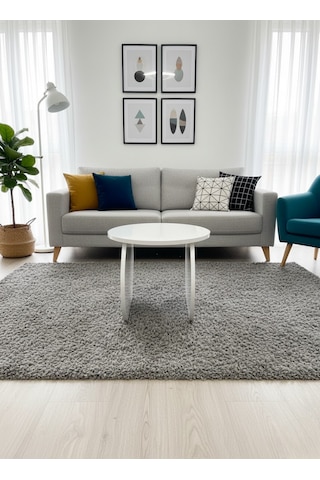 Modern Tasarım Orta Sehpa-zigon Sehpa Beyaz 50x44cm Beyaz