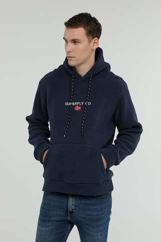 Superfly MEN KAPŞ. SWEAT Lacivert Erkek Sweatshirt Lacivert