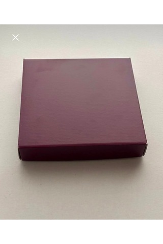 E-ticaret Karton Kutusu 34 34 5cm 3 Adet Mürdüm Hediyelik Eşya Kutusu