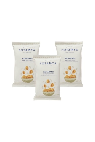 Baharatlı Baklagil Cipsi Vegan Protein Kaynağı 3 Adet Katkısız Ve Koruyucusuz