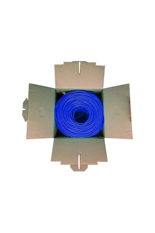 Powergate Cat6-Box-Bl 23Awg 0.57Mm Utp Cat6 Kablo 305M Mavi