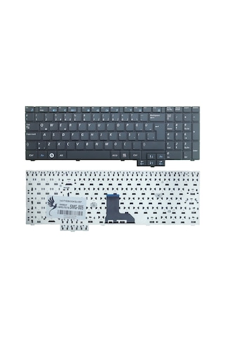 Samsung Uyumlu NP-R530-JT02TR, NP-R538-DS04TR Klavye (Siyah TR)