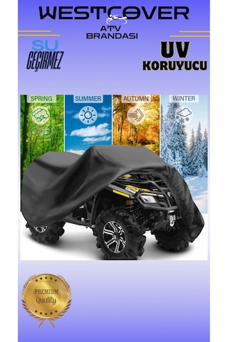 Polaris Scrambler Xp 1000 S Atv Brandası Su Geçirmez Premium -siyah