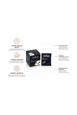 Shazel Drip Filtre Kahve Klasik- 24'lü/ 2 Kutu