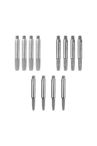 12 Adet Yüksek Sertlikte Elmas Zincir Testere Bileyici 4mm, 4.8mm, 5.5mm